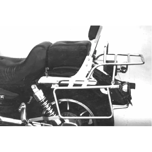 Sissybar with luggage rack chrome for Kawasaki VN 15 cast wheel (1988-1992)