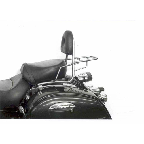 Sissybar with luggage rack chrome for Kawasaki VN 1500 Classic Tourer (1998-2003)
