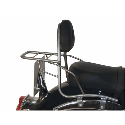 Sissybar with luggage rack chrome for Kawasaki VN 1600 Classic (2003-2008)