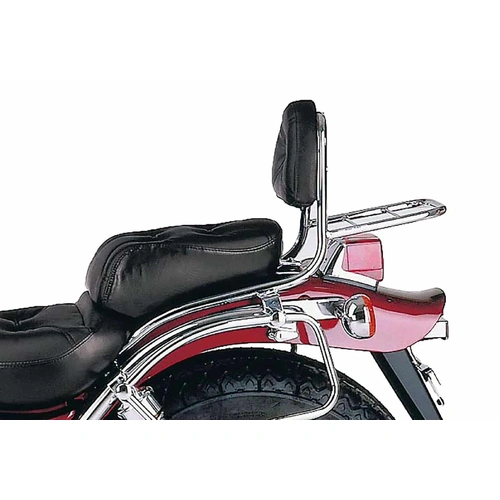 Sissybar with luggage rack chrome for Suzuki VS 1400 Intruder (1987-2003)