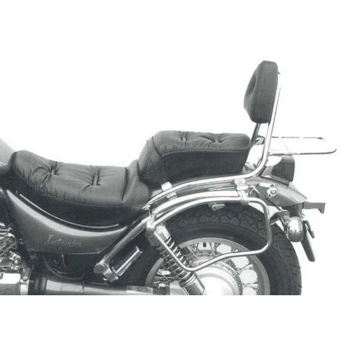 Sissybar with luggage rack chrome for Suzuki VS 600/800 (1992-2000)