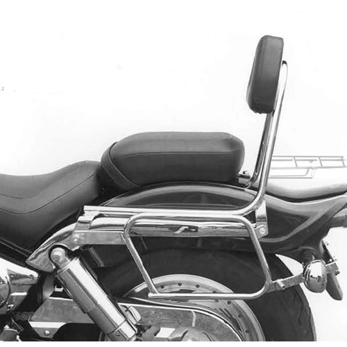 Sissybar with luggage rack chrome for Suzuki VZ 800 Marauder (1996-2003)