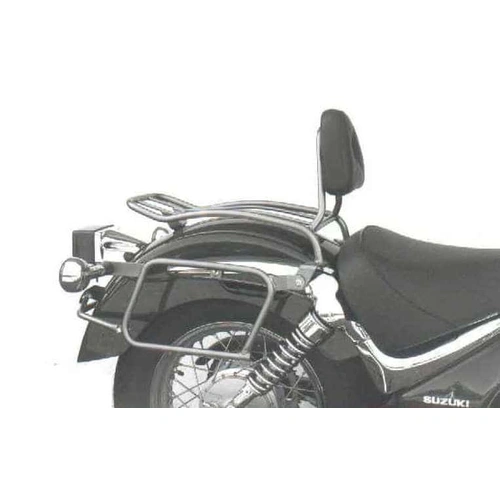 Solorack with backrest chrome for Suzuki VL 125/250 Intruder (1999-2007)