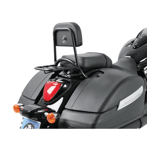 Sissybar with luggage rack black for Suzuki C1500T Intruder (2013-2016)