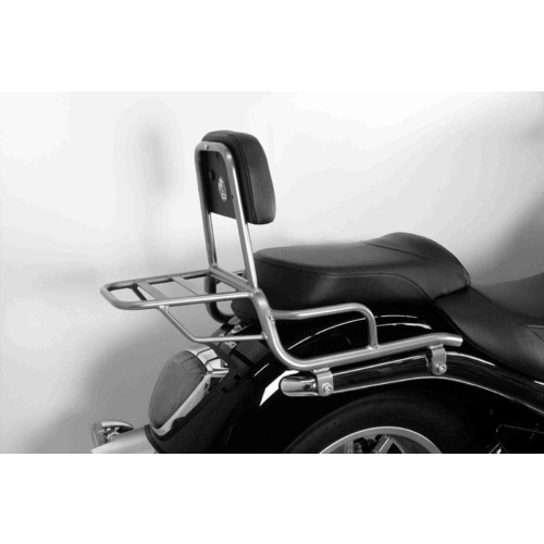 SISSYBAR WITH REAR RACK CHROME FOR SUZUKI C 1800 R INTRUDER (2008-) / C109R (Intruder C1800R) / VLR1800