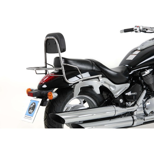 Sissybar with rearrack chrome for Suzuki M 800 Intruder (2010-2012) 