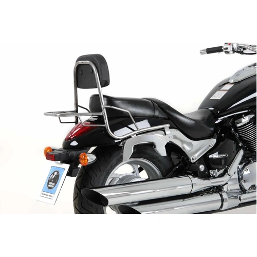 Sissybar with luggage rack chrome for Suzuki M 800 Intruder (2010-2012)