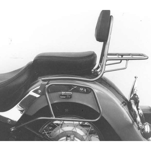 SISSY BAR WITH LUGGAGE RACK CHROME FOR YAMAHA XVS 650 DRAG STAR CLASSIC (1998-2007)