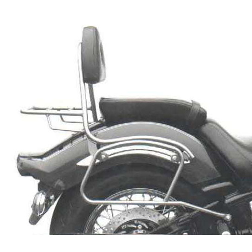 SISSYBAR WITH REAR RACK CHROME FOR YAMAHA XVS 1100 DRAG STAR (1999-2002)