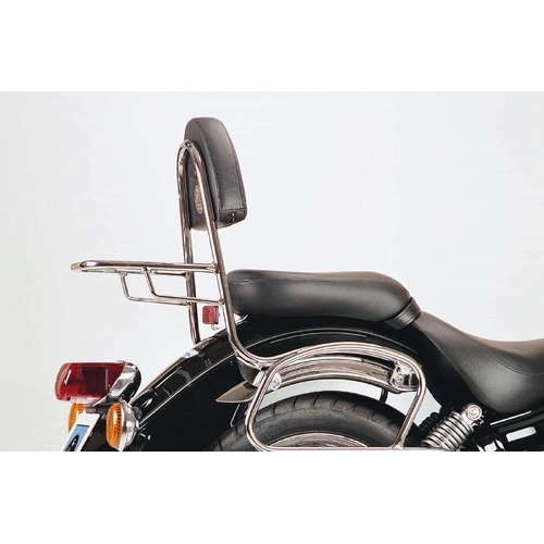Sissybar with luggage rack chrome for Yamaha XVS 125/250 Drag Star (2000-)