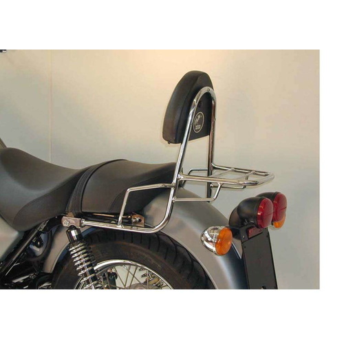 SISSYBAR WITH REARRACK CHROME FOR MOTO GUZZI CALIFORNIA STONE (2001-2005)