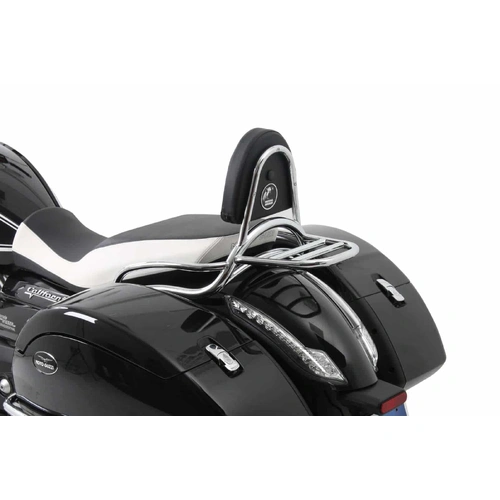 Sissybar with luggage rack chrome for Moto Guzzi California 1400 Custom/Touring/Audace/Eldorado (2013-2020)
