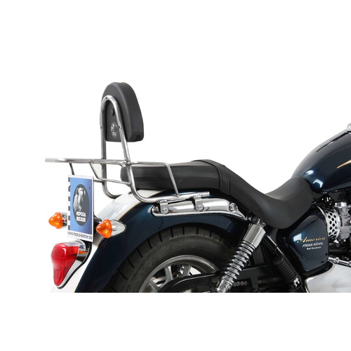 SISSYBAR WITH REARRACK CHROME FOR TRIUMPH BONNEVILLE AMERIKA/SPEEDMASTER (2011-2017)