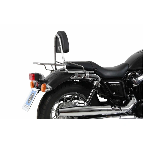 Sissybar with luggage rack chrome for Honda VT 750 S/RS (2010-2011)