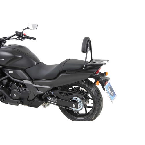 Sissybar with rearrack black for Honda CTX 700/N/DCT (2014-)