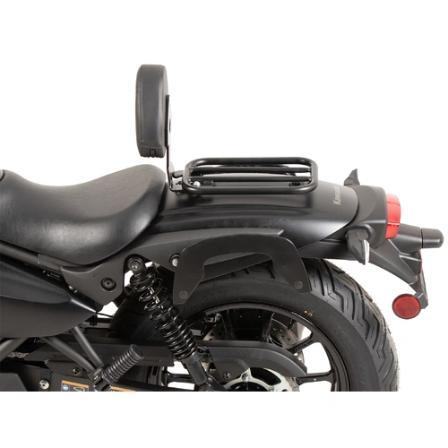 Solorack with backrest black for Kawasaki Eliminator 500 (2024-)