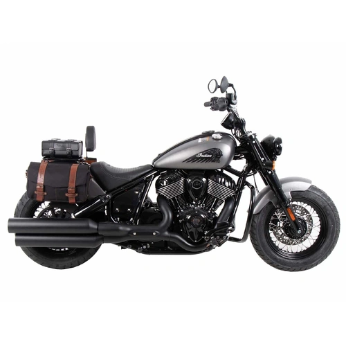 Solorack with backrest black for Indian Chief Dark Horse / Chief Bobber Dark Horse (2022-)