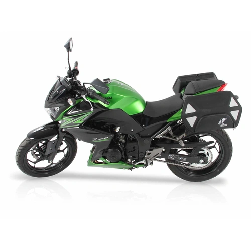C-Bow side carrier black for Kawasaki Z 300 (2015-2017)