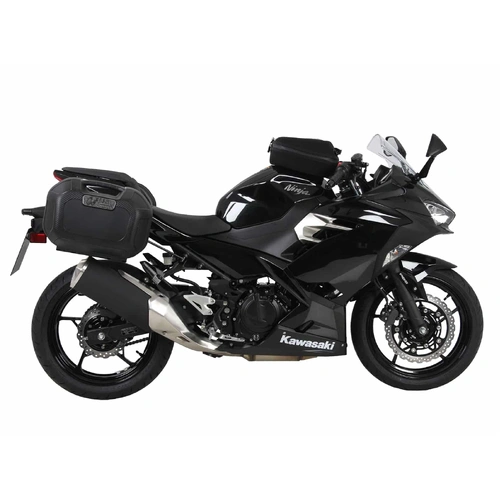 C-Bow side carrier black for Kawasaki Ninja 400 (2018-2023)