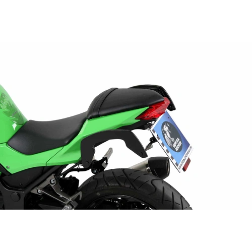 C-Bow side carrier black for Kawasaki Ninja 300 (2013-)