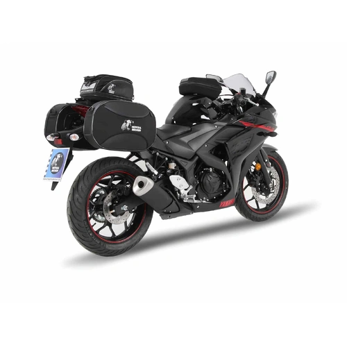 C-Bow side carrier black for Yamaha YZF-R3 (2015-2024)