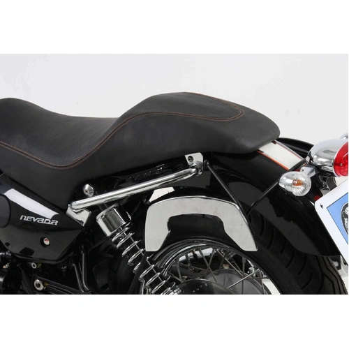 C-Bow side carrier chrome for Moto Guzzi Nevada 750 Anniversario (2010-2011)