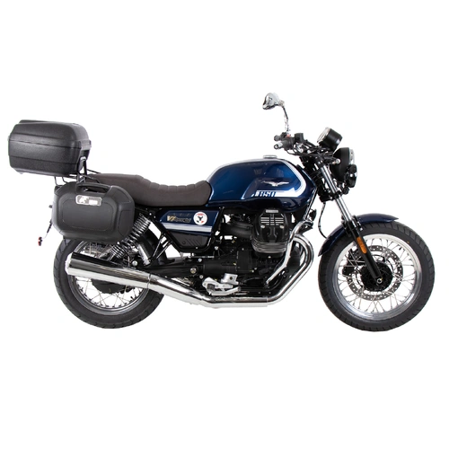 C-Bow side carrier chrome for Moto Guzzi V7 Special/Stone/Centenario (850 cc) (2021-2024)