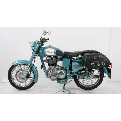 C-Bow side carrier black for Royal Enfield Bullet 500 / Classic (2000-2017)