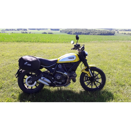 C-Bow side carrier black for Ducati Scrambler 800 (2015-2018)