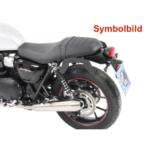C-Bow side carrier chrome for Triumph Street Twin (2016-2022)