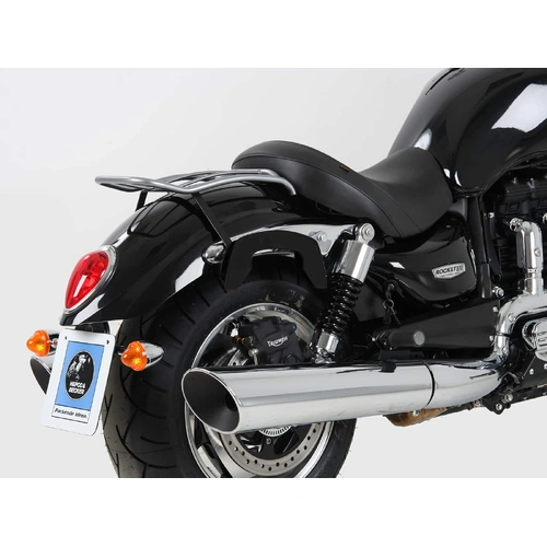 C-Bow side carrier black for Triumph Rocket III (2004-2010) / Rocket III Roadster (2011-2017)