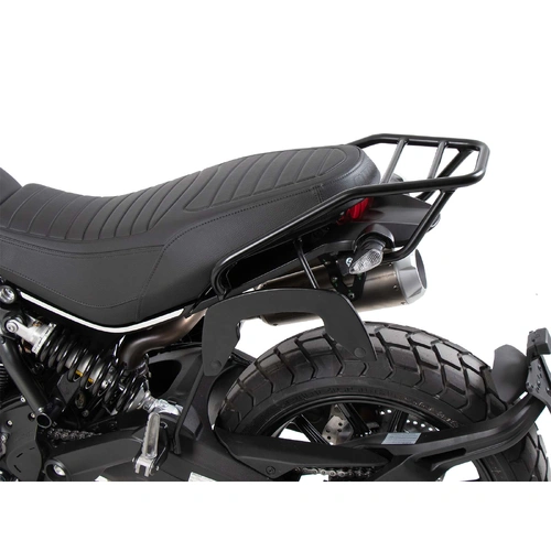 C-Bow side carrier one-sided left black for Ducati Scrambler 1100 Dark Pro/Pro/Sport Pro (2021-2024)