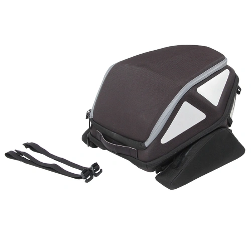 Royster rearbag with strap fastening kit - black