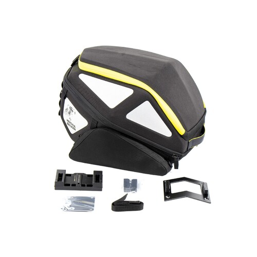 ROYSTER REARBAG INCL. LOCK-IT ATTACHMENT - BLACK/YELLOW
