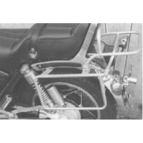 Complete carrier set (side case carrier and tubular luggage rack top case carrier) chrome for Honda VF 750 Custom (1982-1984)