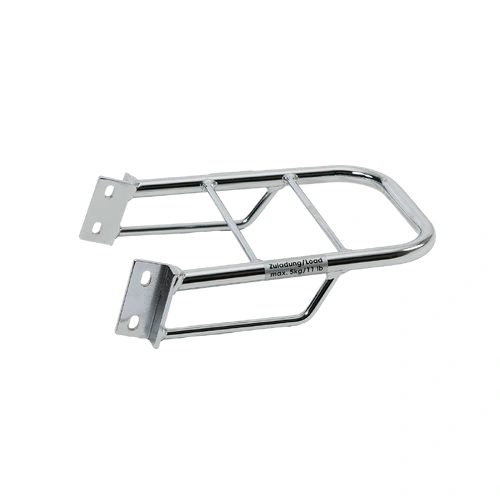 Chrome tubular luggage rack for Honda VT 500 Custom (1983-1988)