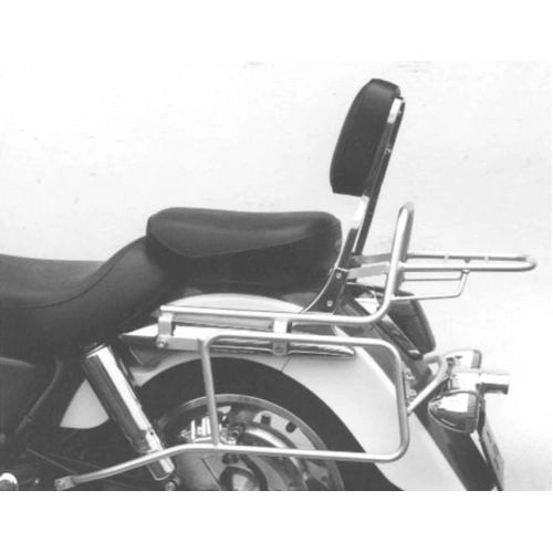 Side case carrier bolted chrome for Honda F 6 C Custom (1997-2001)