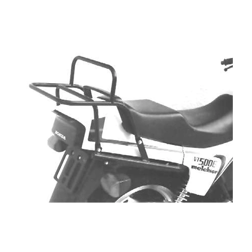 Tubular luggage rack Topcaseträger black for Honda VT 500 E (1983-1988)