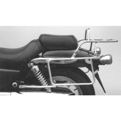 Complete carrier set (side case carrier and tubular luggage rack top case carrier) chrome for Honda VF 750 C (1993-2000)