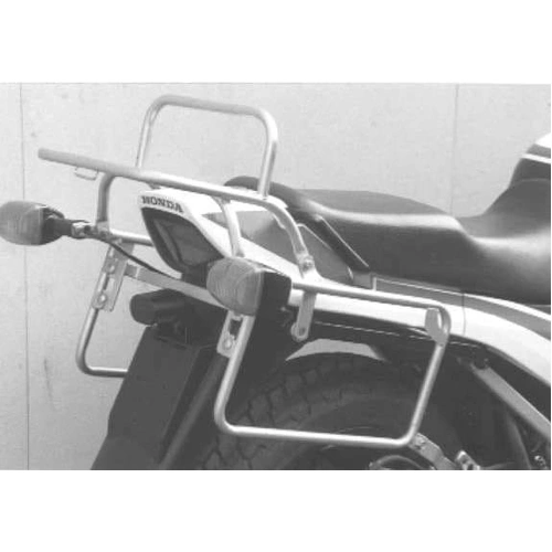 Complete carrier set (side case carrier and tubular luggage rack top case carrier) black for Honda VF 1000 F (1984)