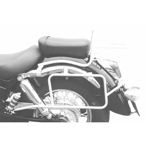 Side case carrier bolted chrome for Honda VT 750 C2 (1997-2001)