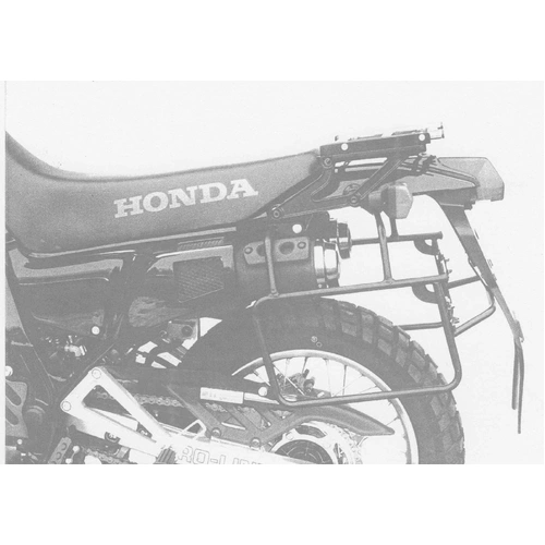 Side case carrier fixed black for Honda NX 650 Dominator (1988-1991)