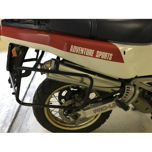 Side case carrier fixed black for Honda Africa Twin XRV 650 (1988-1990)