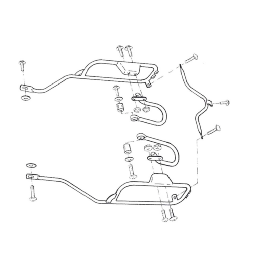 Sidecarrier Honda XRV 750 Africa Twin / up to 1992 