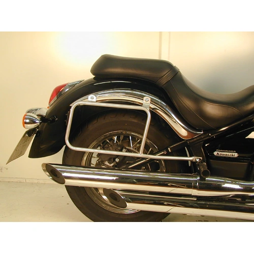 Side case carrier fixed black for Kawasaki VN 900 Classic/900 Custom/Vulcan
