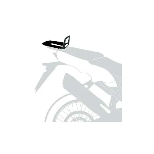 Tubular luggage rack Topcaseträger black for Kawasaki VN 900 Classic/900 Custom/Vulcan