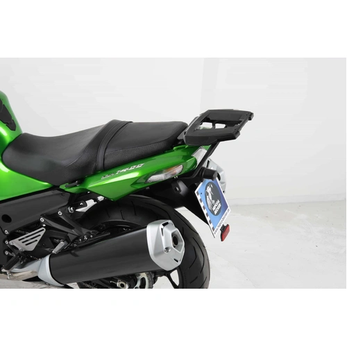 Alurack top case carrier black for Kawasaki ZZ-R 1400 (2006-2011)