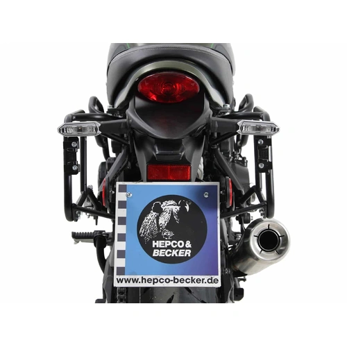 Lock-it black side case carrier for Kawasaki Z 900 RS/Cafe (2018-2025)