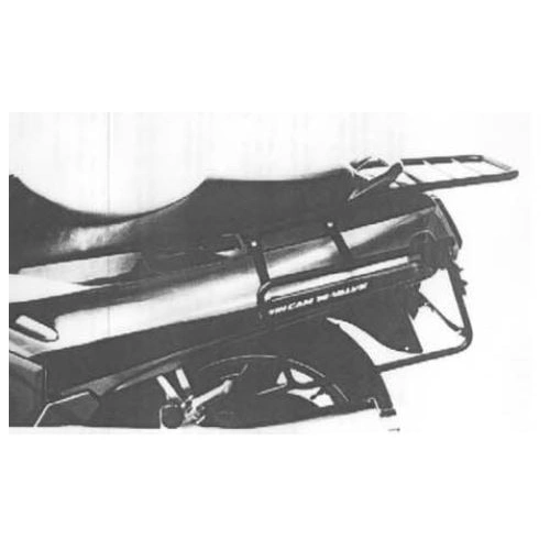 Side case carrier fixed black for Kawasaki ZZ-R 1100 (1990-1992)