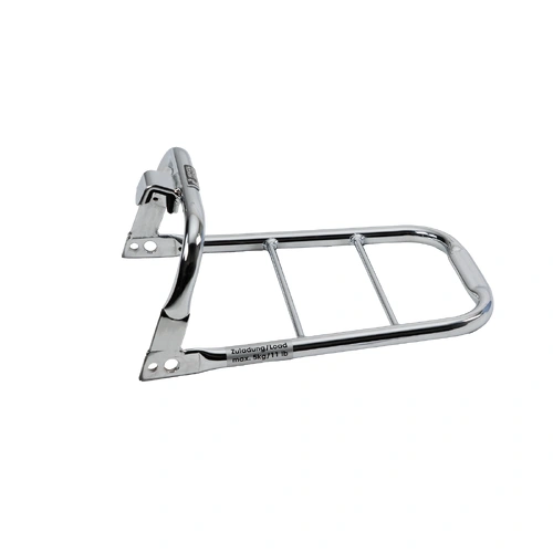 Tubular luggage rack Topcaseträger chrome for Kawasaki EN 500 (1990-1995)